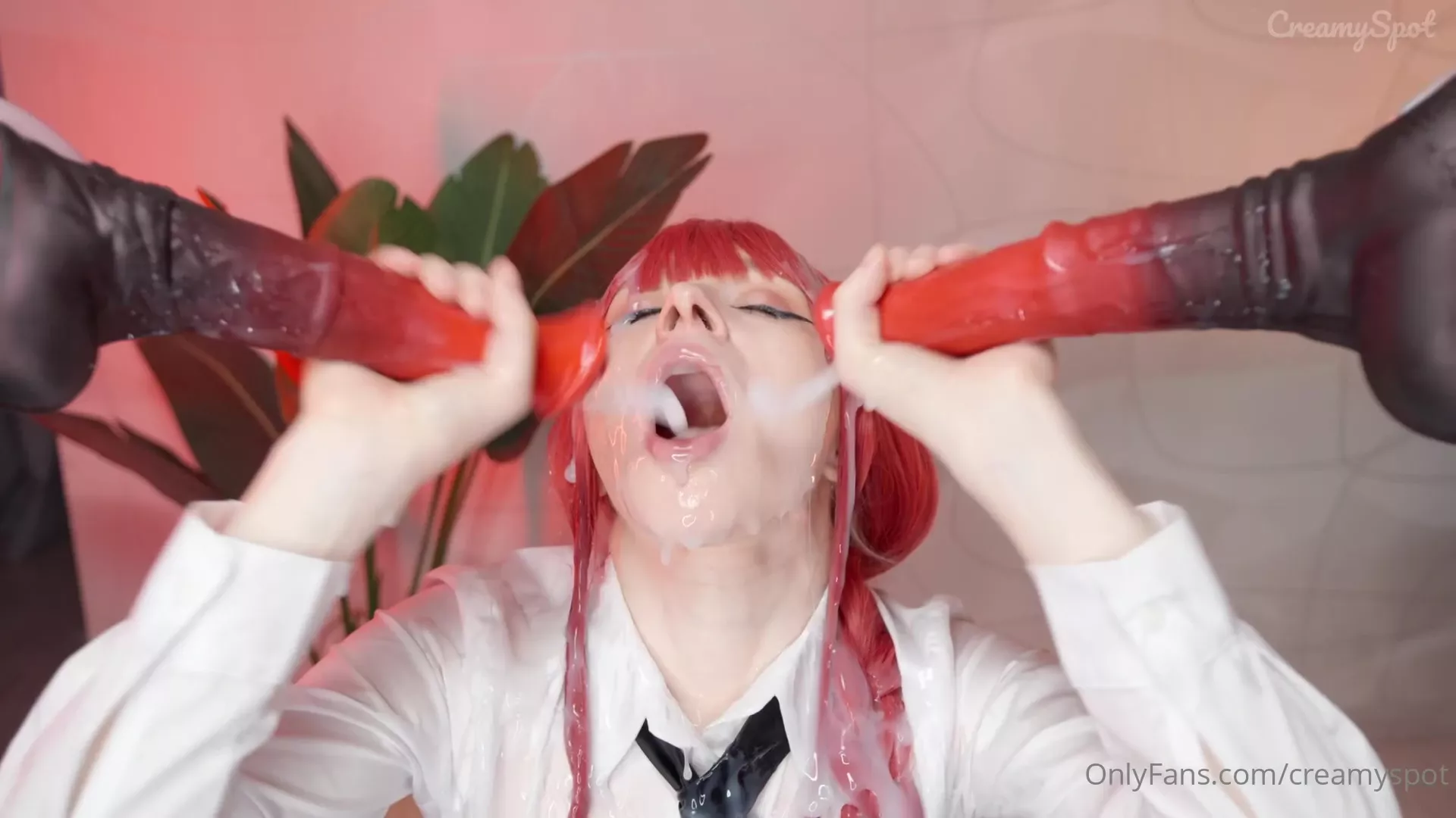 Red cum demoness Creamy Spot Onlyfans leak