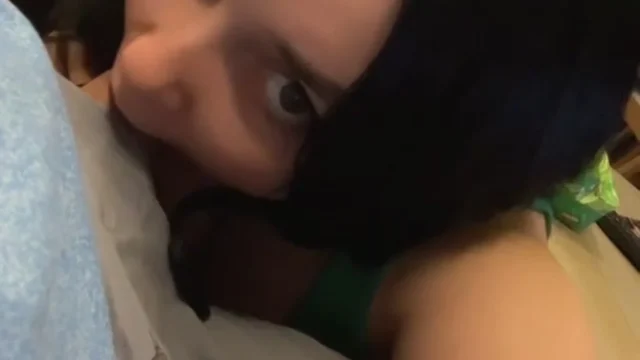 Sloppy blowjob from Mini Loona leaked onlyfans video