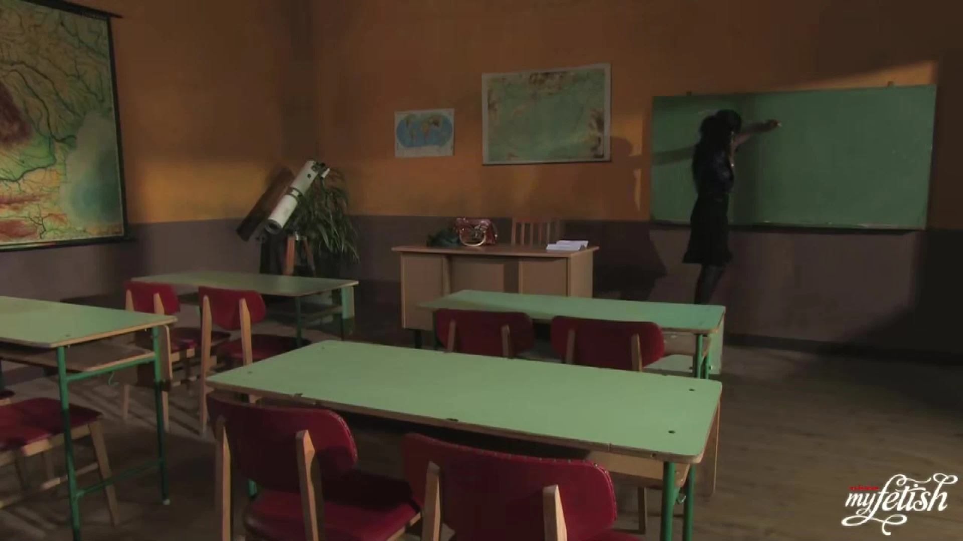 Hot Slut Jasmine Webb as class teacher