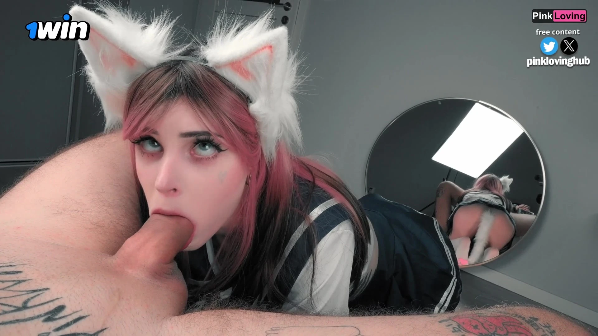 Small loud pussy creampie PinkLoving naked porn