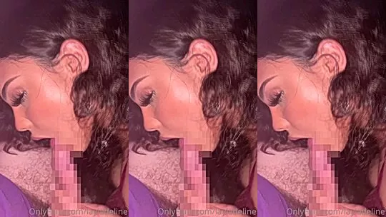 layladeline midnight sucking and riding her lovers cock