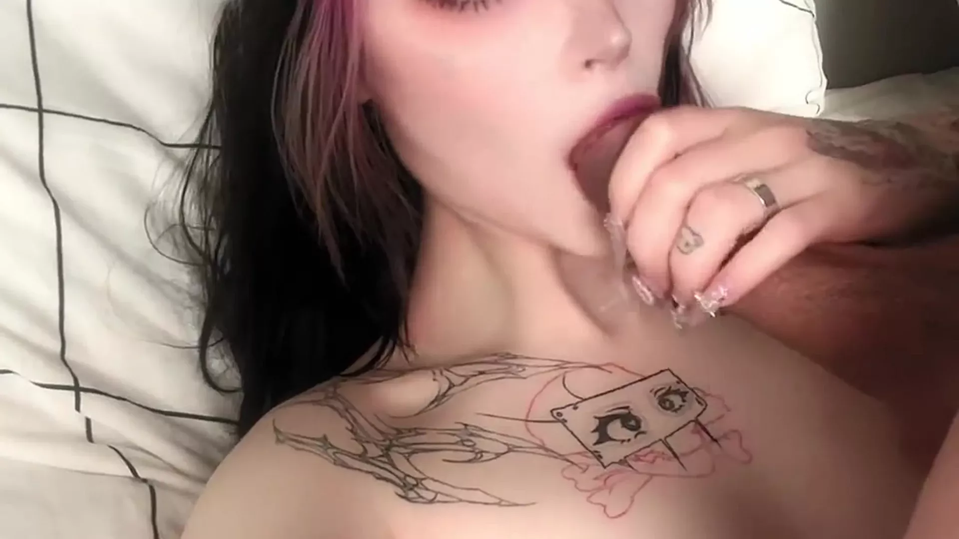 Tight teen pussy penetrated by fat cock PinkLoving OF video