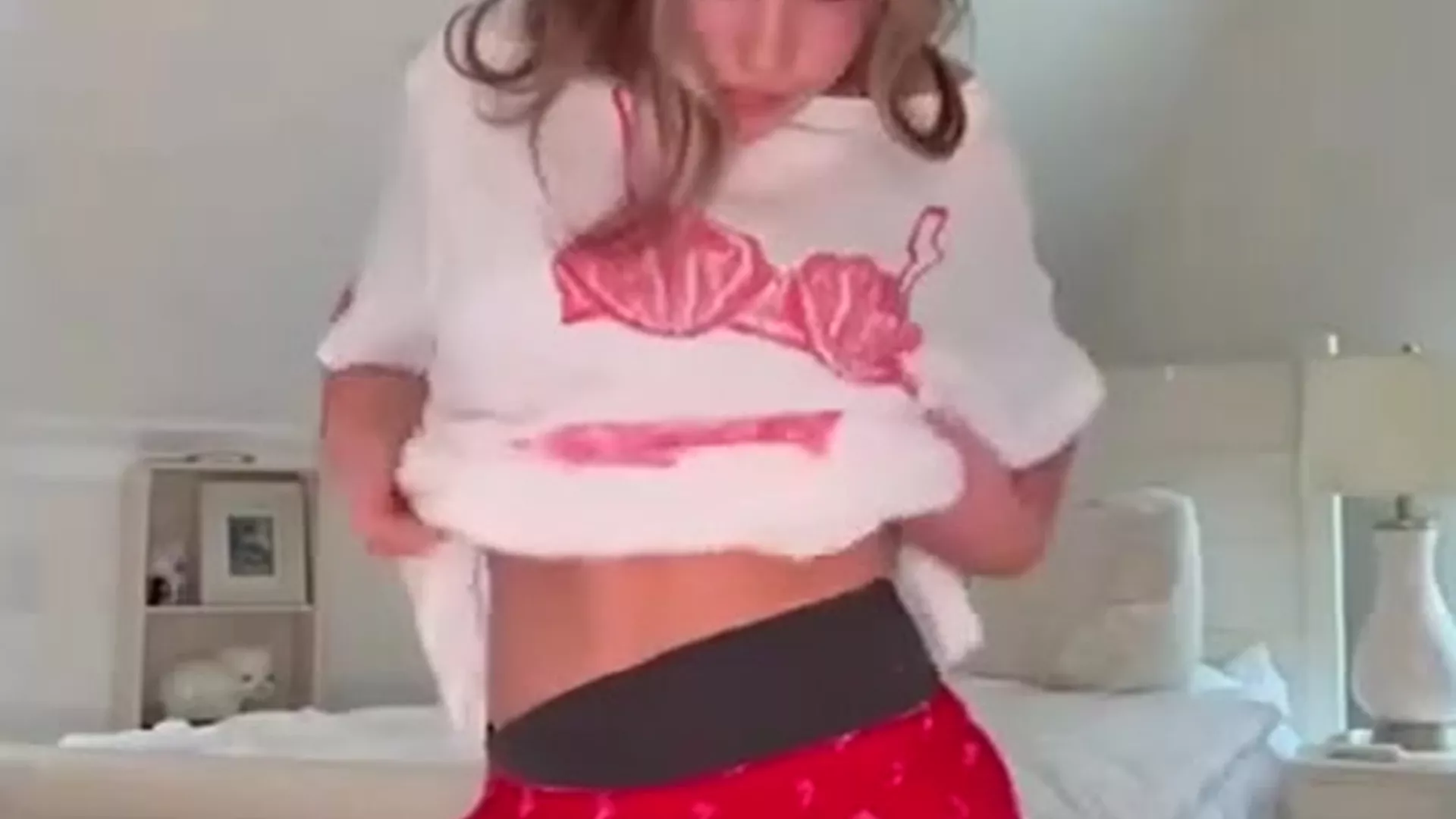 Piper Rockelle Takes Off Her Clothes in sexy striptease
