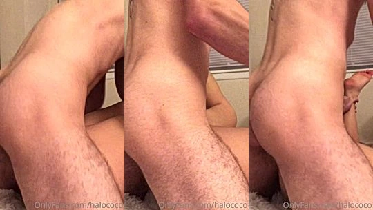 sexy slut Halococo missionary fucking her boyfriend