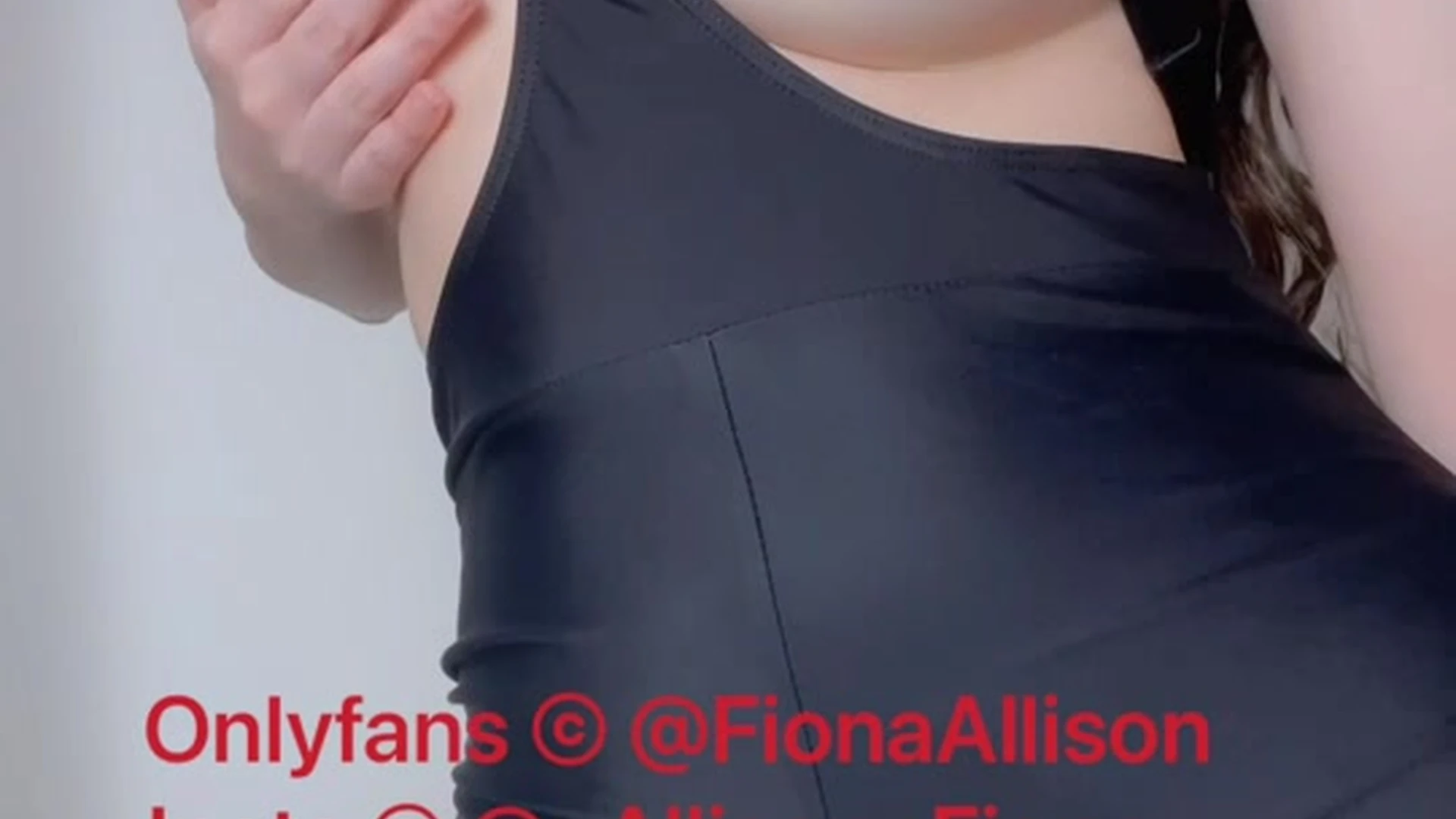 Allison fiona teasing her pink nipples